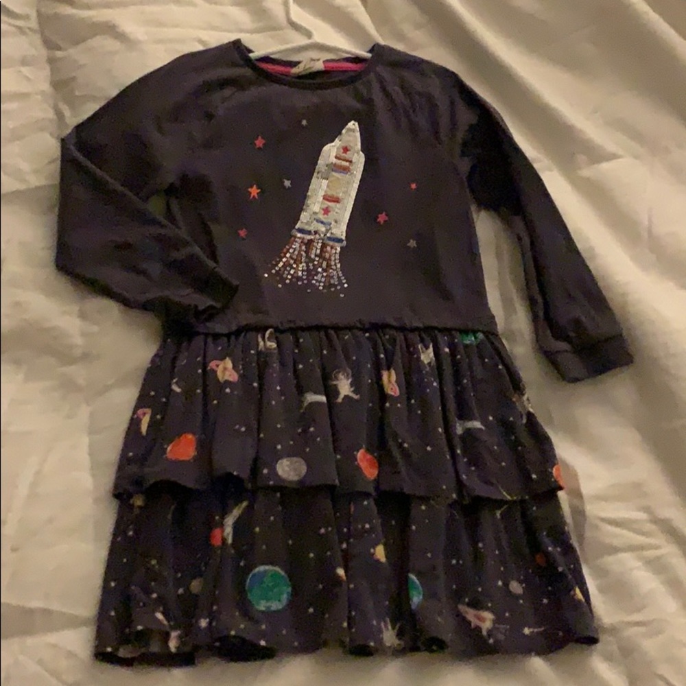 Mini Boden rocket space dress 5/6